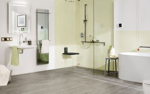 Barrierefreies Bad - Heizung - Sanitär - Rheinfelden - Frick - Nordwestschweiz - Schweiz - Kundendienst - Service - Sanitär Anlagen - Badumbau - Barrierefreies und altersgerechtes Bad - Dusch-WC - Dusche - Toilette - Wasseraufbereitung - Haushaltgeräte - Badlüftung - Heizungsanlagen - Brennstoffe und Wärmequellen - Heizkesselauswechslung - Radiator- und Bodenheizungen - Fördergelder und Beratungen